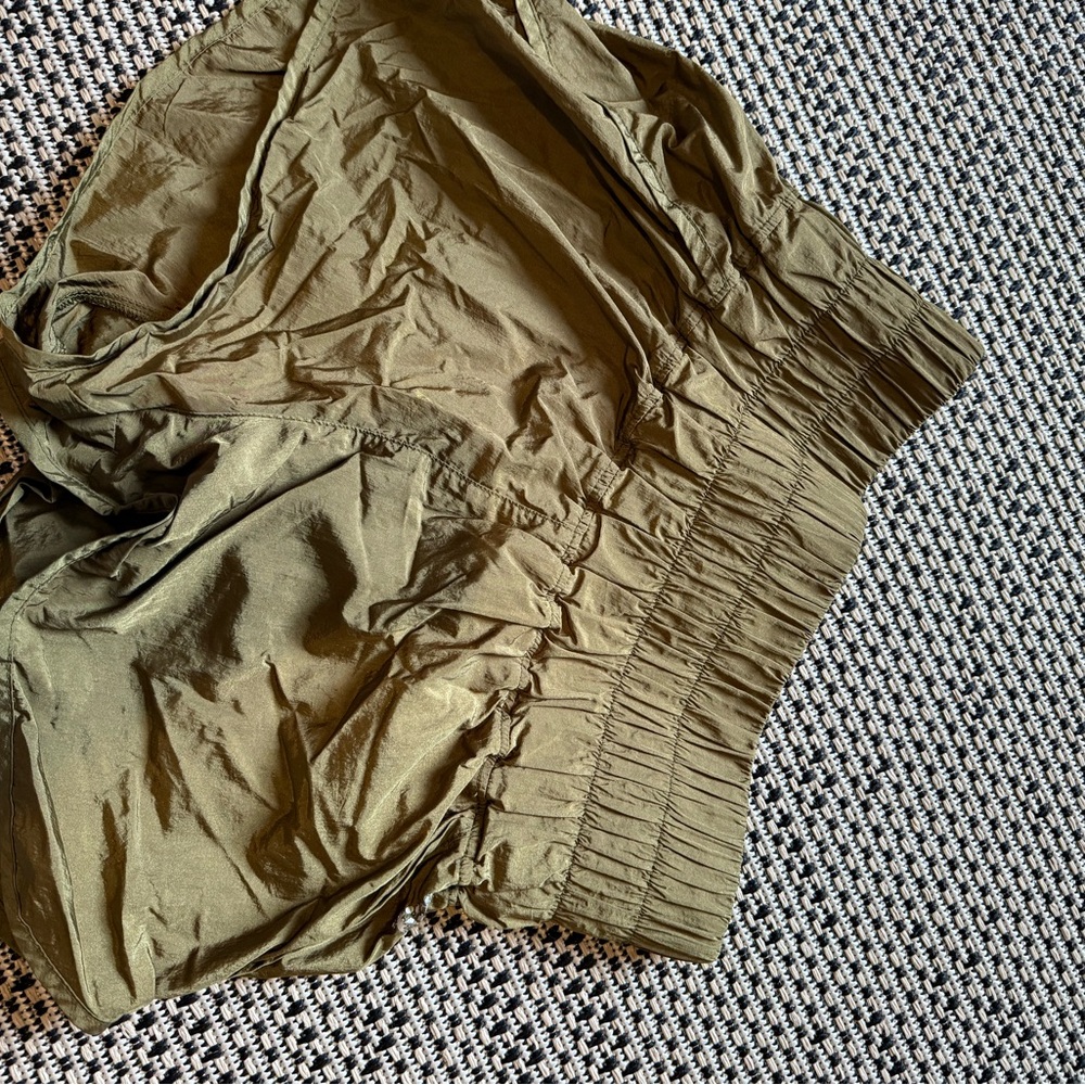 FP Movement by Free People Olive Athletic Shorts. The way home